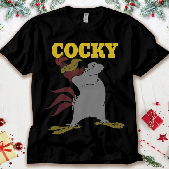 Looney Tunes Foghorn Leghorn Cocky Portrait Unisex Adult T-shirt Kid Shirt - Picture 1 of 2
